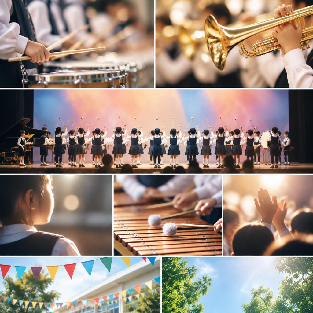会場を包む太鼓の響き。園児たちが主役のフェスティバル